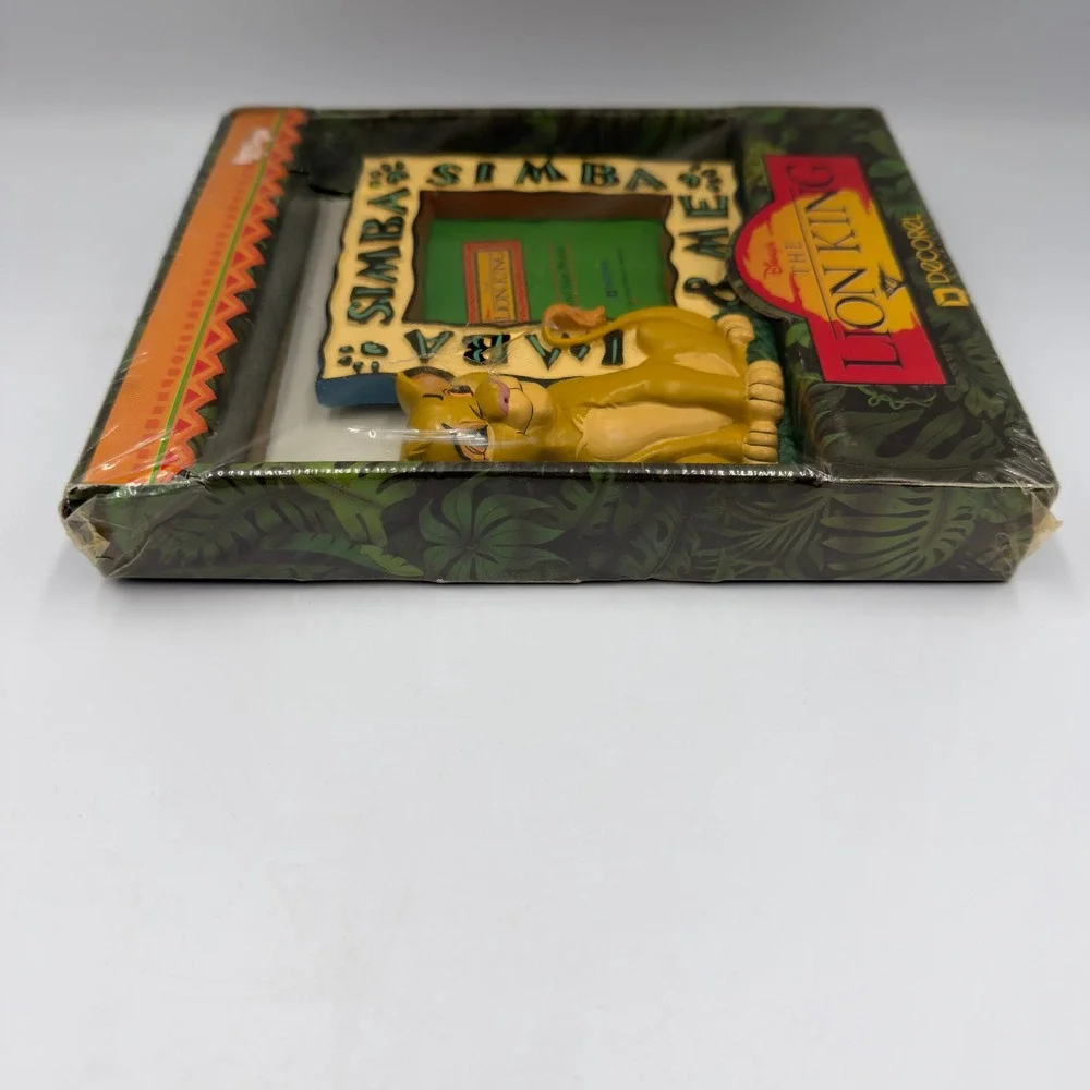 Vintage Disney The Lion King Simba & Me Picture Frame Decorel 7102D New Sealed